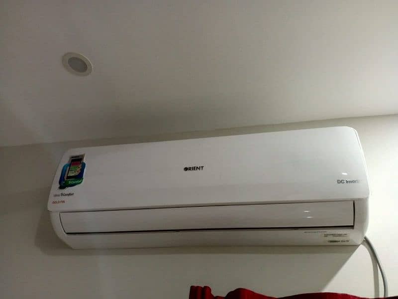 Orient 1.5 ton DC inverter AC 0