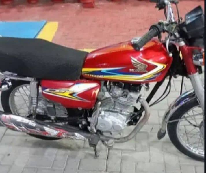 Honda CG 125 urgent for sale 1