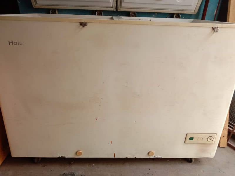 Haier company deep freezer 2door urgent sale 2