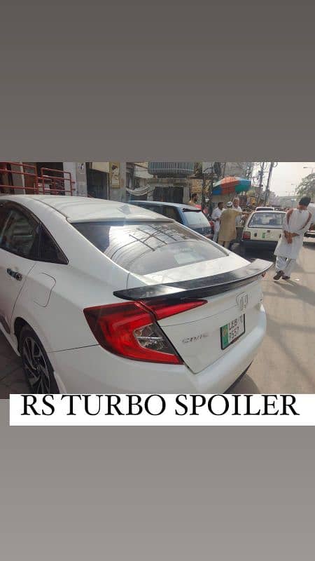 SPOILERS FOR ANY CAR FIBER AND PLASTIC MATERIAL 12