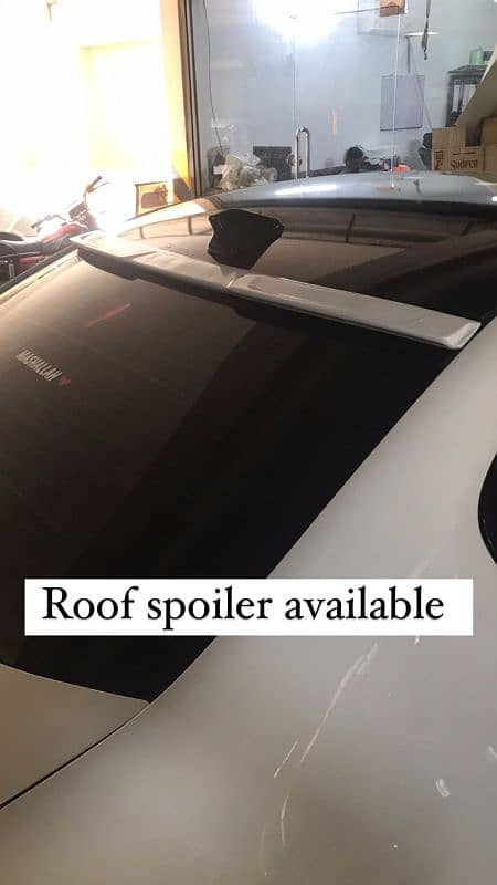 SPOILERS FOR ANY CAR FIBER AND PLASTIC MATERIAL 17