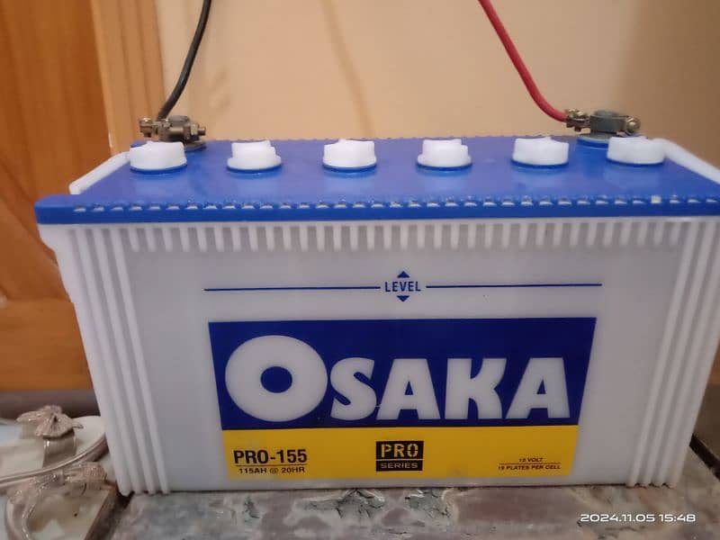 ups with new Osaka 155 battery 1