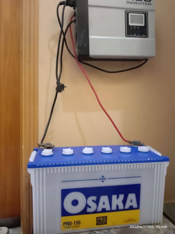 ups with new Osaka 155 battery 4