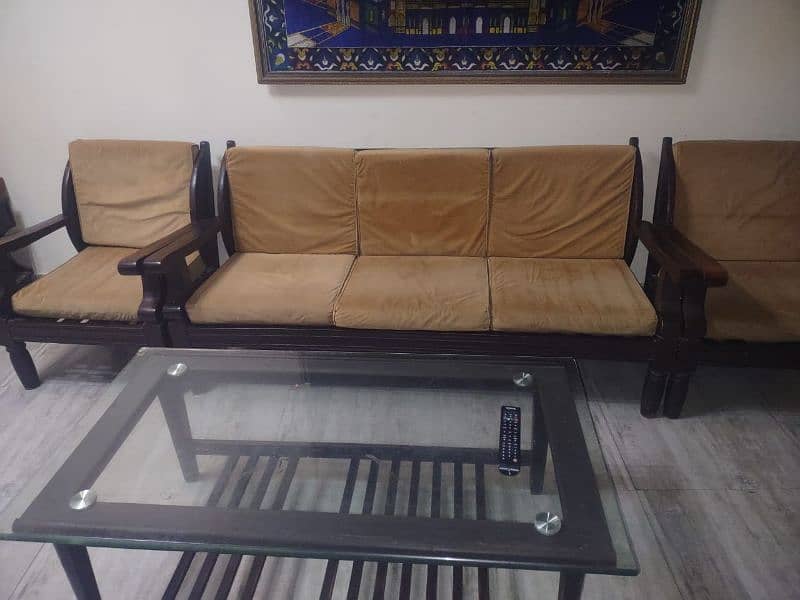 sofa set with table 0