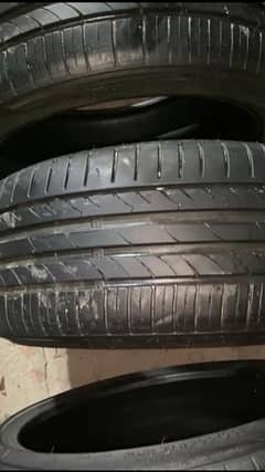 205/40/17 tyres in good condition