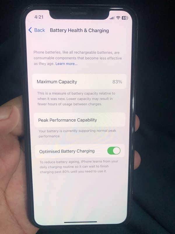 IPhone X (256GB) PTA Approved 0