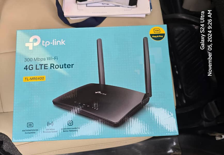 TP LINK 4G LTE ROUTER TL-MR6400 3