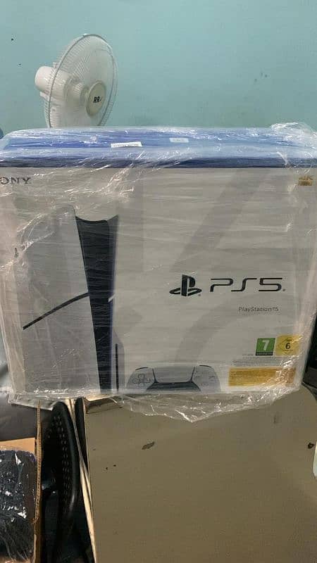 PS5 Slim Disc Version UK Sealed Box 0