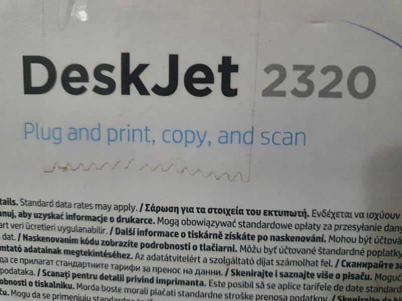 Deskjet all in one printer 14