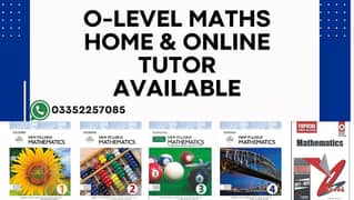 O-level Maths Tutor Available Home Tution/ Online Tution