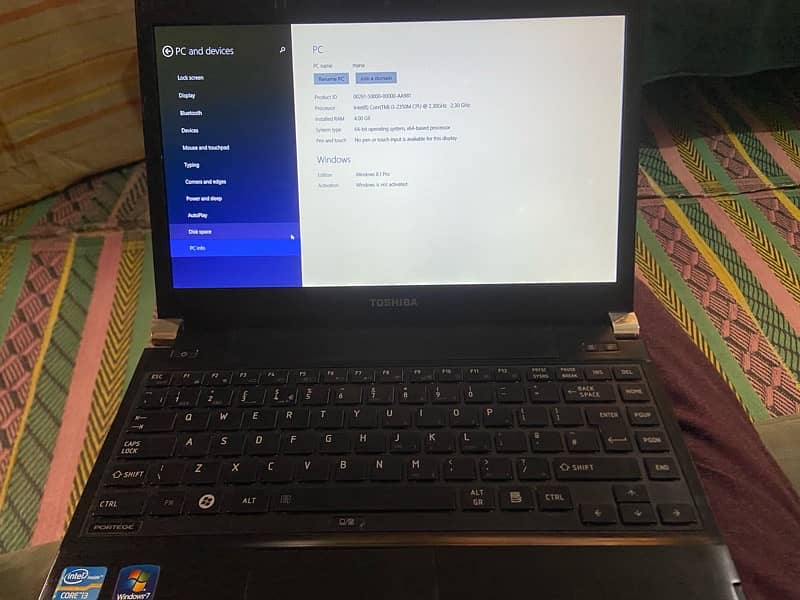 toshiba core i3 3 generation 0