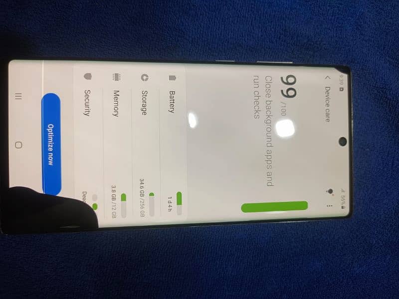 Samsung note 10+ 5g 10/9 condition non pta just line and dot 12/256gb 3