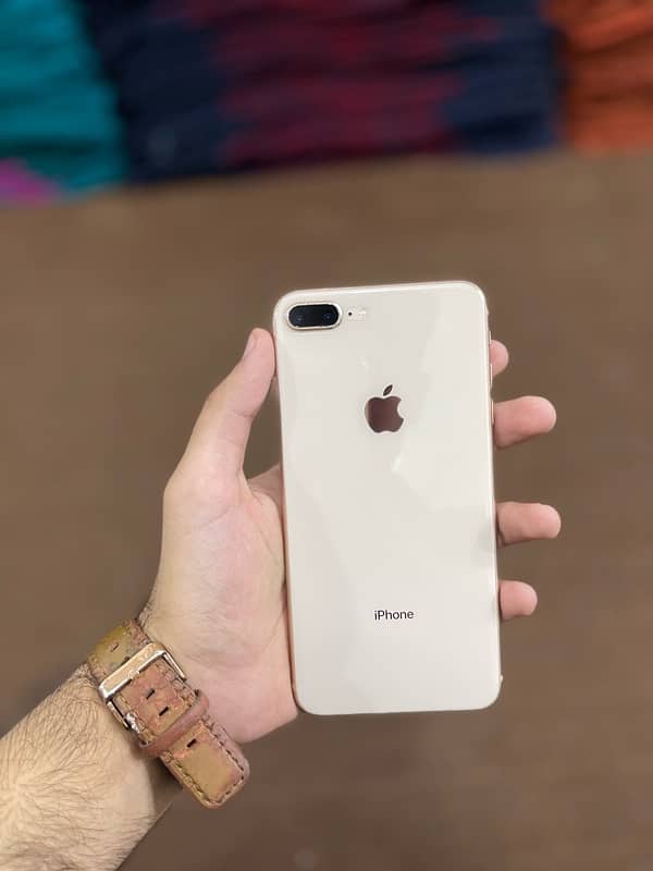 iPhone 8 Plus 64gb pta approved rose golden 0