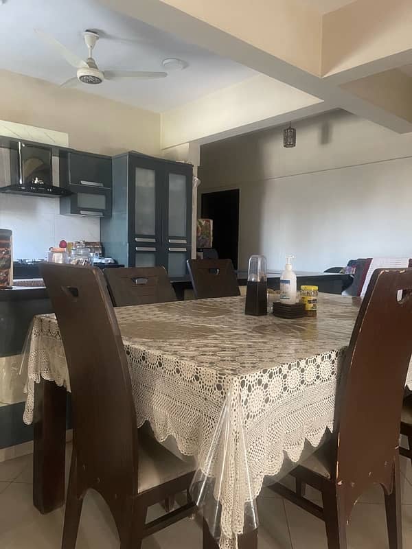 DINING TABLE WITH SIX CHAIRS FOR SELL 1