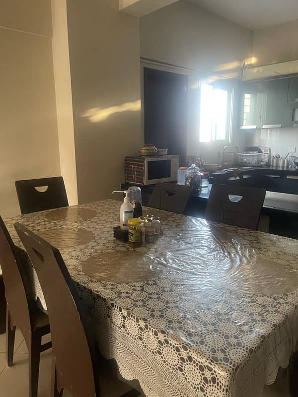 DINING TABLE WITH SIX CHAIRS FOR SELL 2