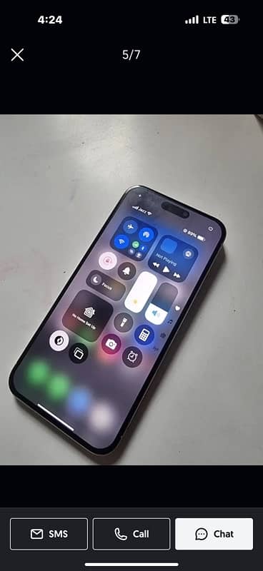 iPhone 15 pro max 256 gb PTA approved Hk model physical dual sim 1