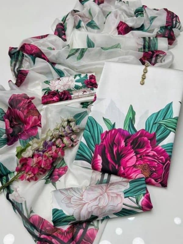 3pc silk Fabric 2