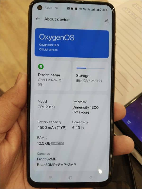 One Plus nord 2t 5g 12/256 PTA approved Duel sim 10/10 3