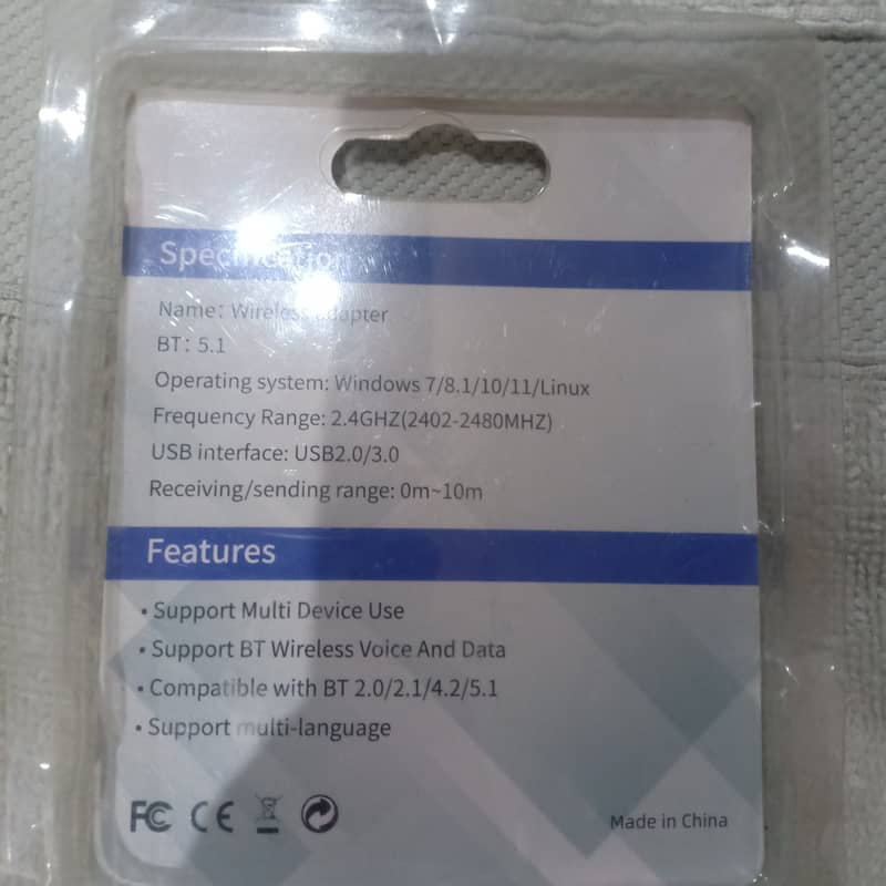 Bluetooth adapter for pc  bluetooth 5.1 connectivity 1