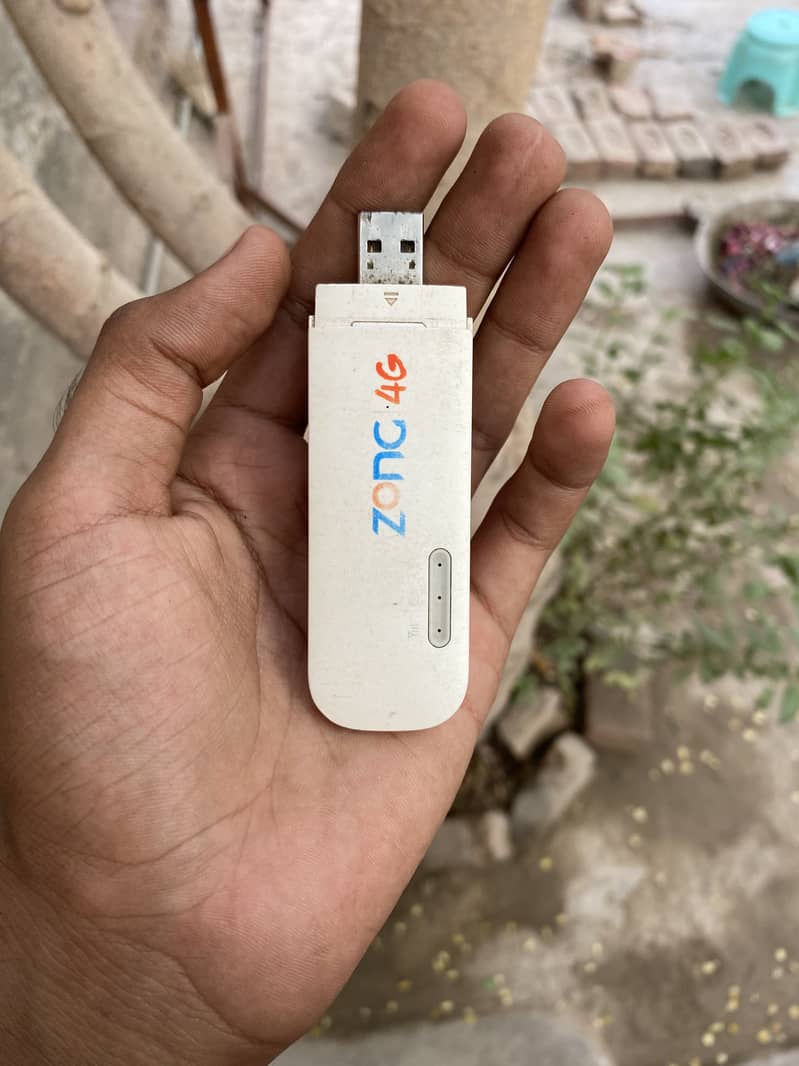 ZONG 4G WINGLE WIFI (Only Whatsapp msg) 2