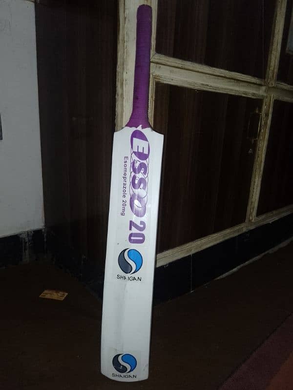 Hard ball bat with Abdul Razaq autograph 3