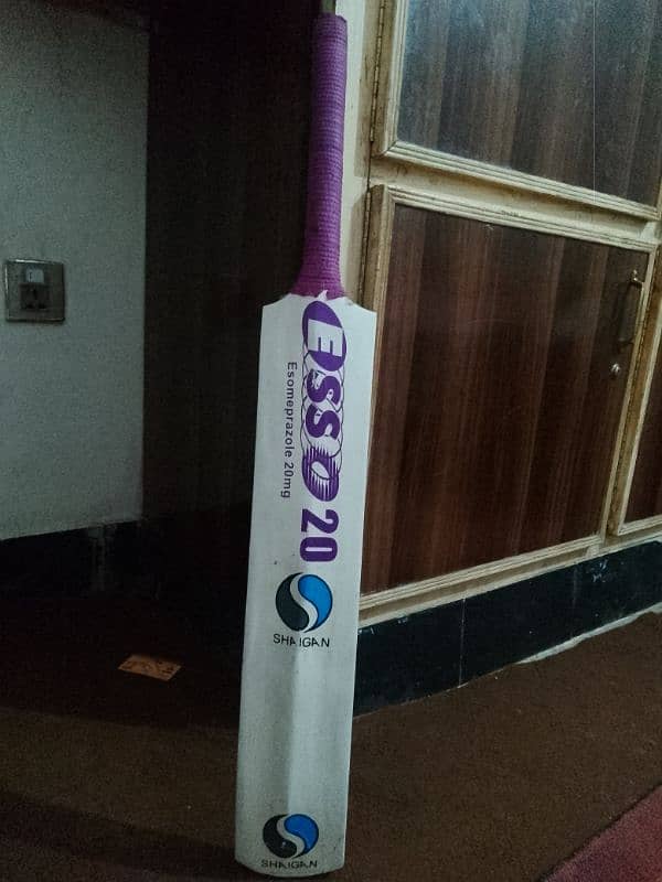 Hard ball bat with Abdul Razaq autograph 4