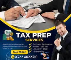 Tax Filer, FBR, Company Registration, Income Tax Return, Sales Tax,