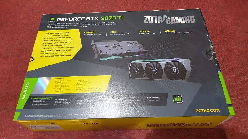 Zotec RTX3070Ti 8GB Holoblack 16