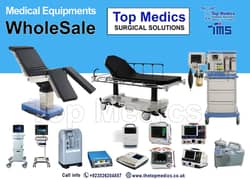 defibrillator / ICU Ventilator/  Stretcher trolley /Anesthesia Machine