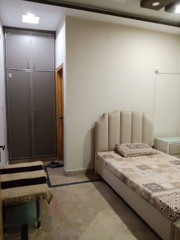 Fully furnished ac room available on rent for single male 1