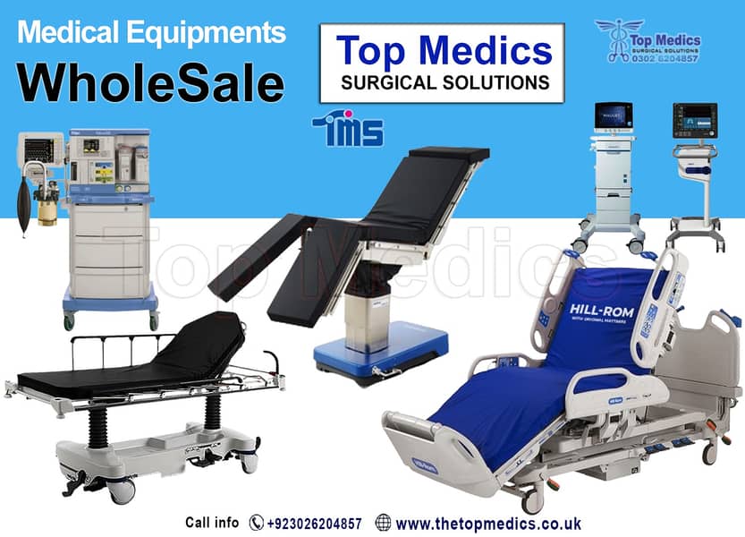 defibrillator / ICU Ventilator/  Stretcher trolley /Anesthesia Machine 0