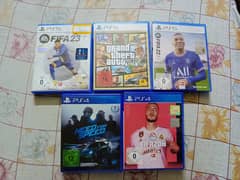 Ps5 GTA 5,fifa 23,22,20 in 10/10 condition