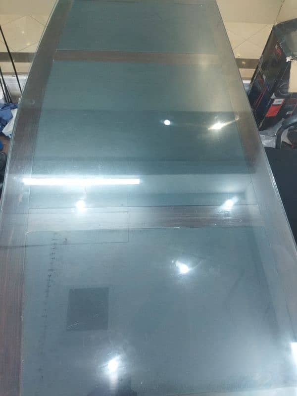 office table with mirror condition 10/8 1