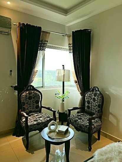 Facing Courtyard 1st Floor 2-Bed Room Non Furnished Apartment for Rent in Defence View Apartments | DHA Phase 4 KK Block | 16