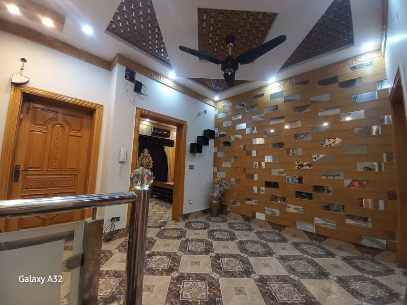 5 Marla Slightly Used Well FURNISHED House is for Sale in Jinnah Block Bahria Town Lahore 15