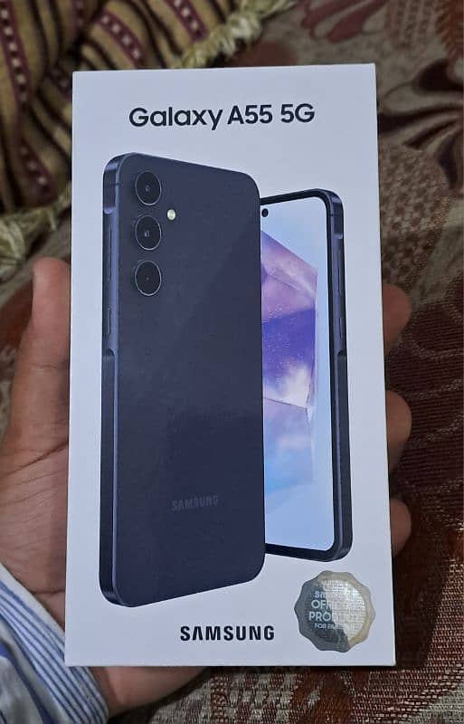 Samsung A55 5g Non Active Just Box open  0/3/0/1/9/0/8/0/4/3/0 0