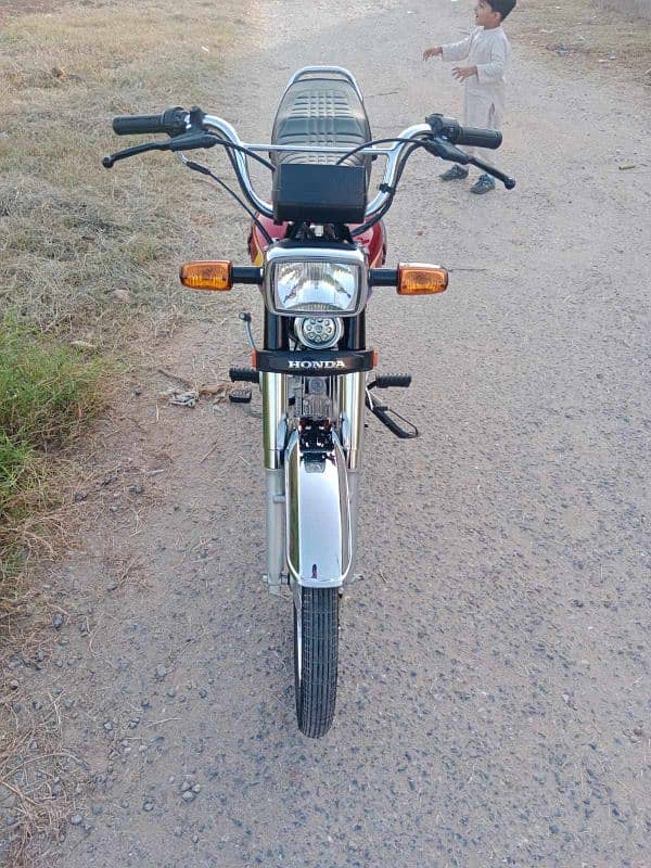 Honda CD 70 2024 Islamabad number 2