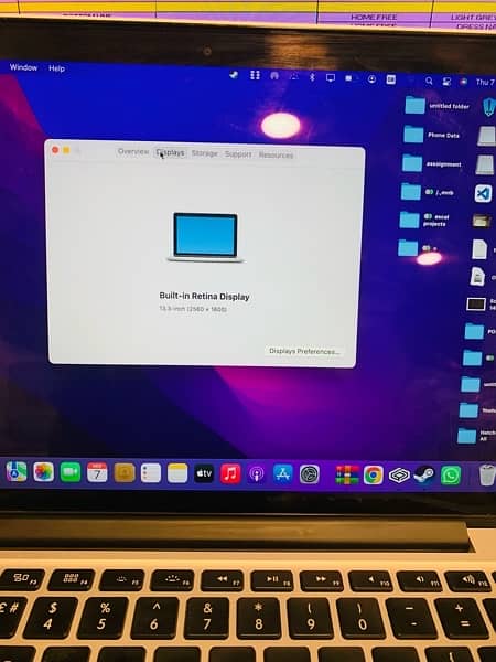 Macbook Pro 2015 Disk 500GB 5