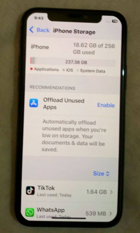 iPhone 11 pro all ok foul frash 256 GB 5