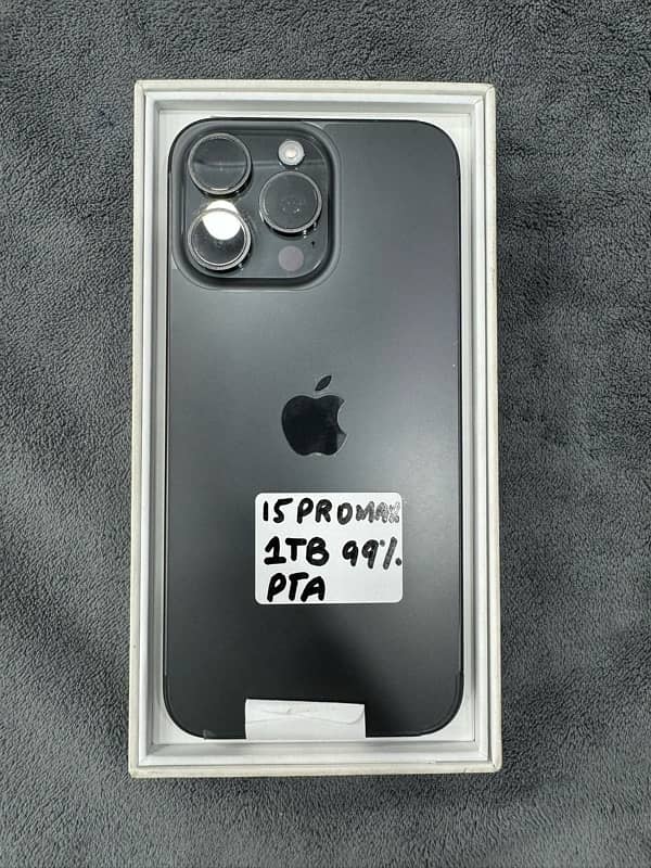 IPHONE 15 PRO MAX 1TB PTA APPROVED 0