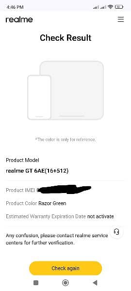 Realme GT 6 Box Pack Razor Green (16GB/512GB) 7