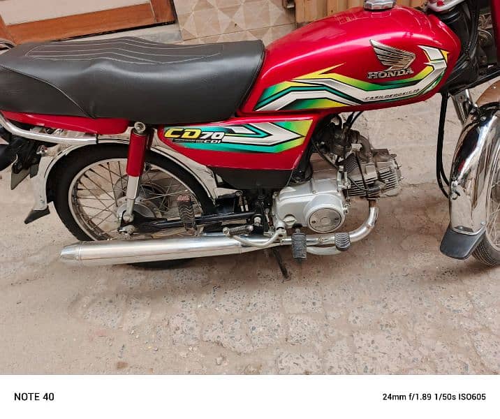 urgent sale honda cd 70 8