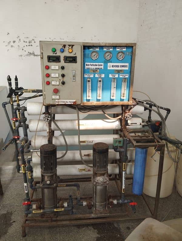 Two Pass RO Plant in working condition 4