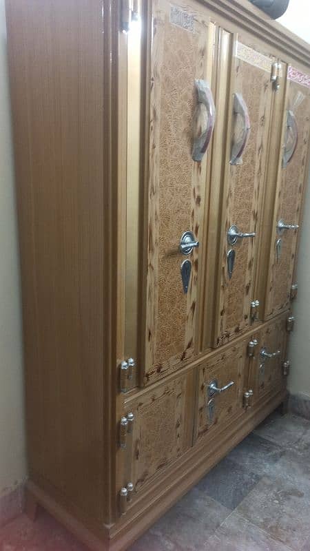 3 door steel cupboard 2months used only 0