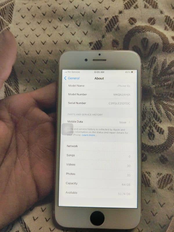 iphone 6s 64gb Non PTA All Ok 8