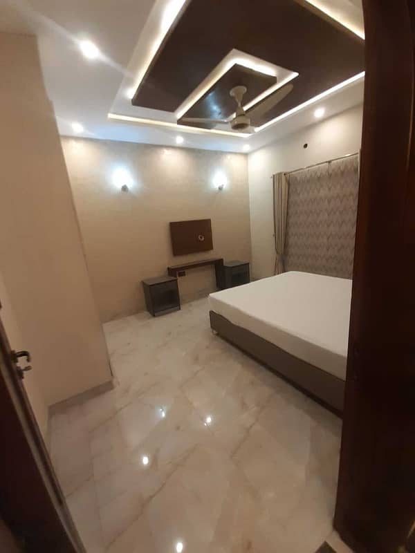 Luxury Furnished 10 Marla Upper Portion is Available For Rent in Overseas A Bahria Town Lahore 5