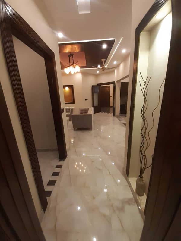 Luxury Furnished 10 Marla Upper Portion is Available For Rent in Overseas A Bahria Town Lahore 14