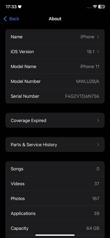 Iphone 11 Used Non PTA 1