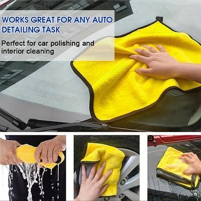 Car Wash Towel - Thick, Durable & Lint-Free for Efficient Cleaning 1