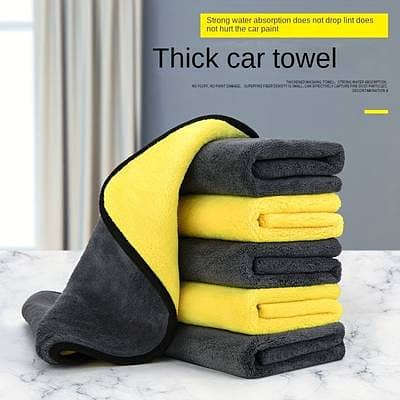 Car Wash Towel - Thick, Durable & Lint-Free for Efficient Cleaning 6